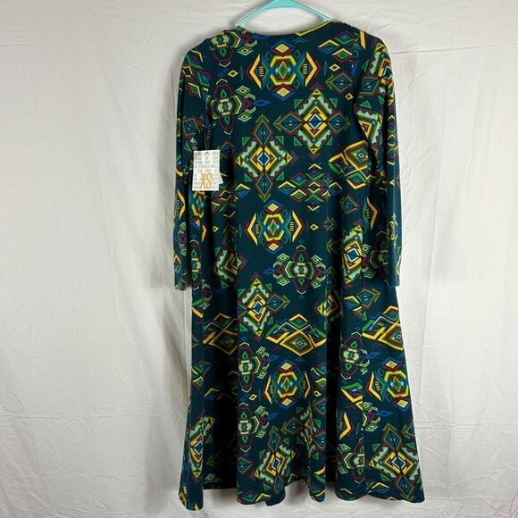 NWT  LulaRoe Abstract Southwestern Robe Cardigan Sweater Wrap Cover up Size XS - Picture 2 of 4